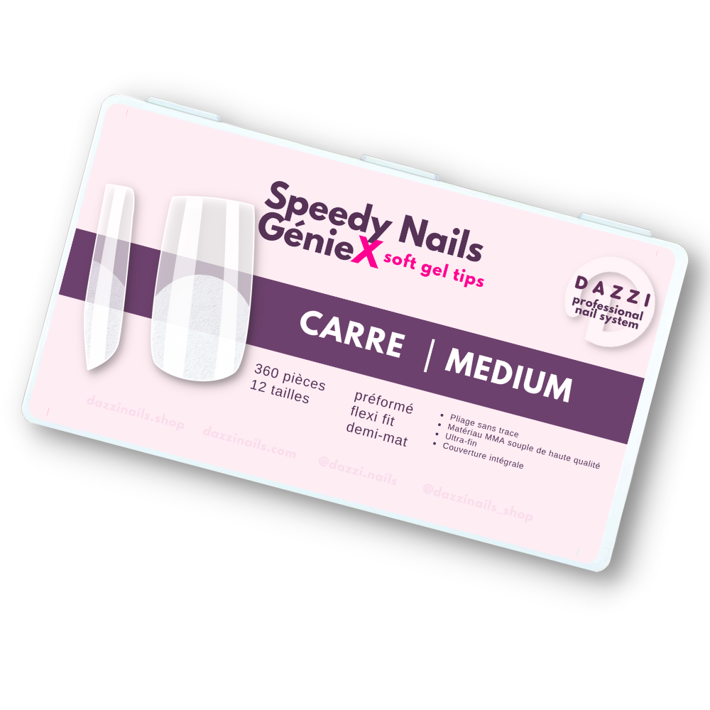 Speedy Nails GénieX "CARRE  ⎮ MEDIUM"