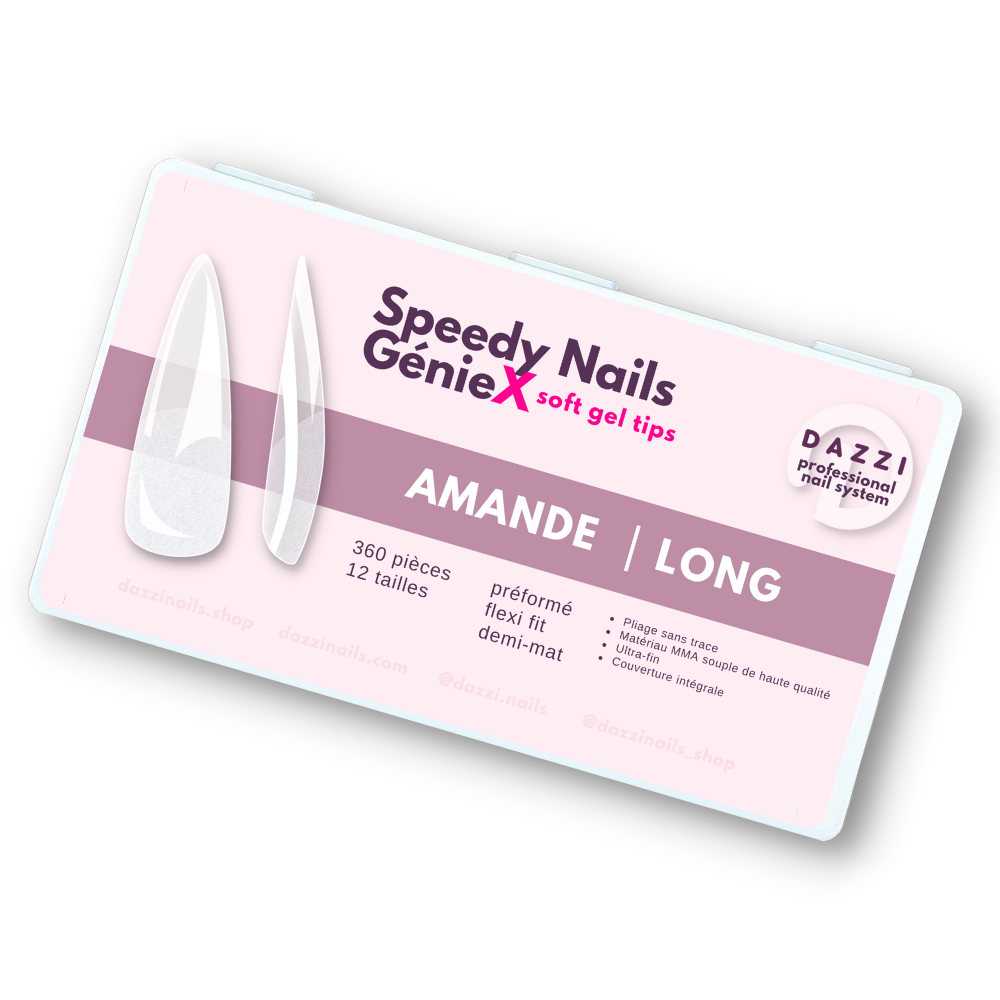 Speedy Nails GénieX "AMANDE  ⎮ LONG"