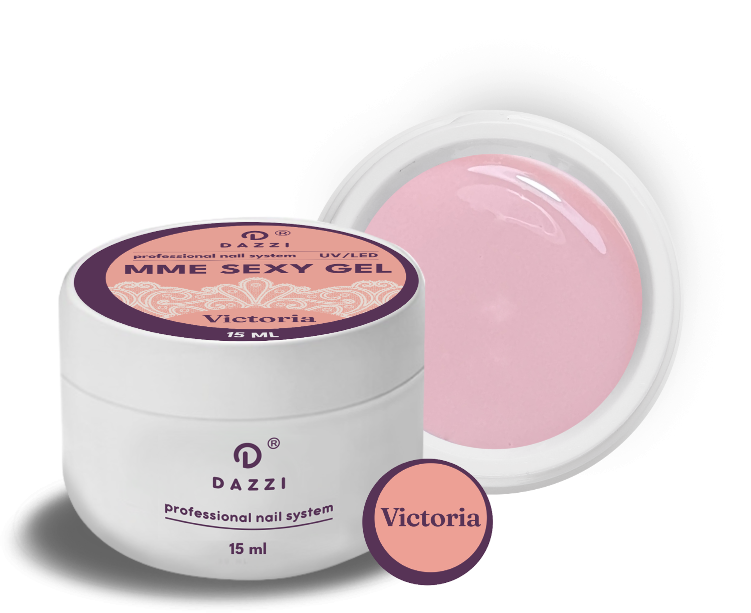 Gel constructeur intelligent "Victoria" ,  15 ml ou 50 ml