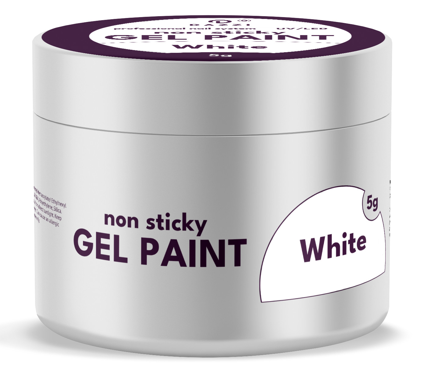 GEL PAINT  BLANC /  WHITE 5GR