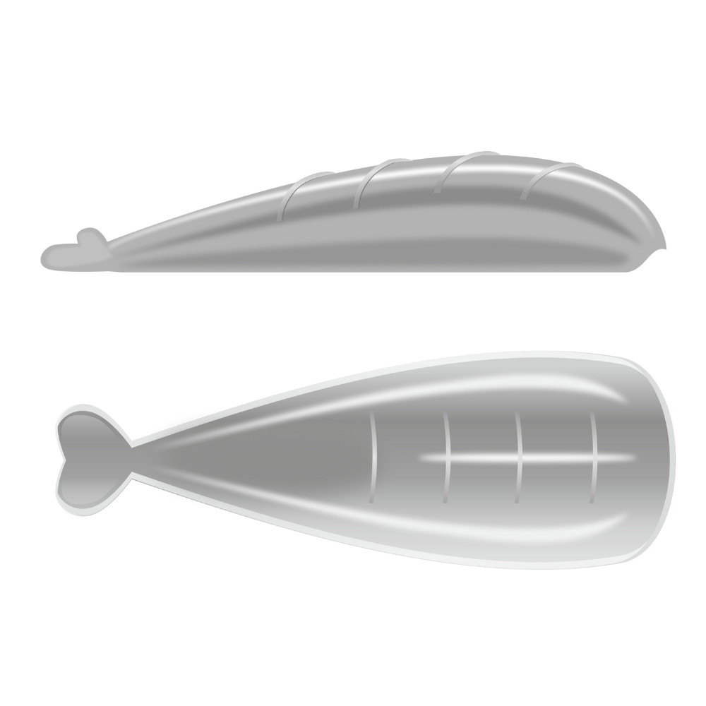 Formes supérieures / Popits, Forme "Stileto" 12 tailles / 120 pièces