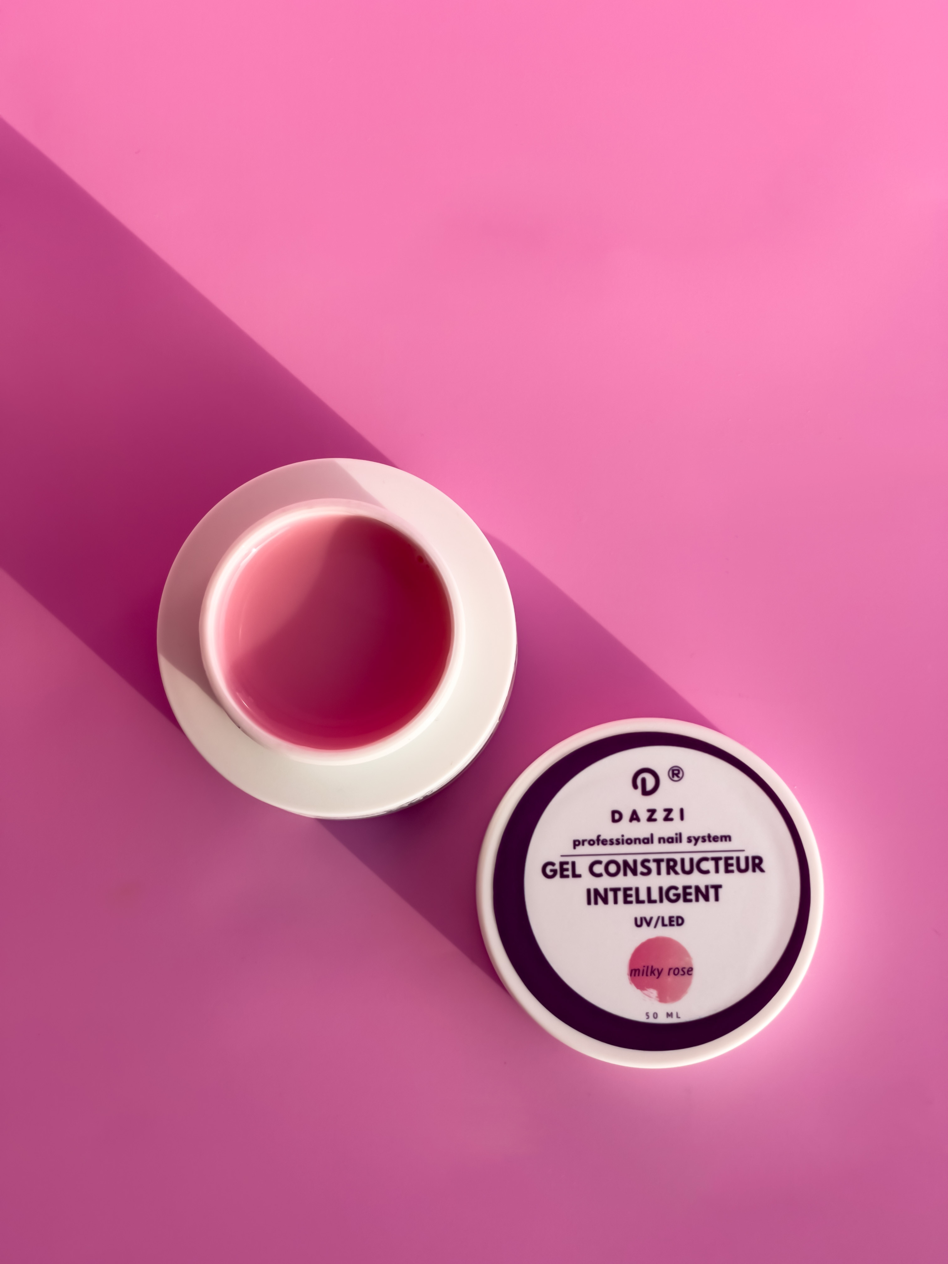 Gel constructeur intelligent "Milky Rose" 50 ml