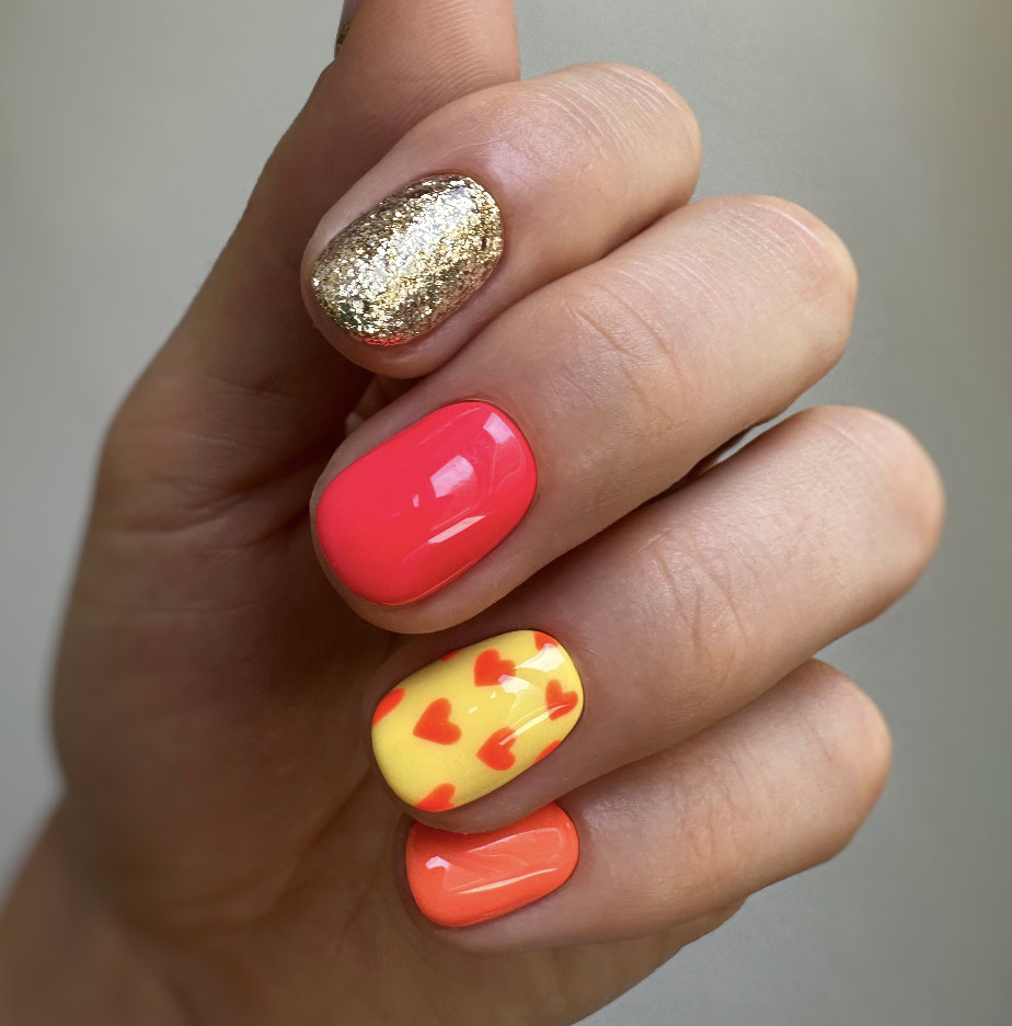 Vernis semi permanent "Casablanca" 197, orange, 10ml