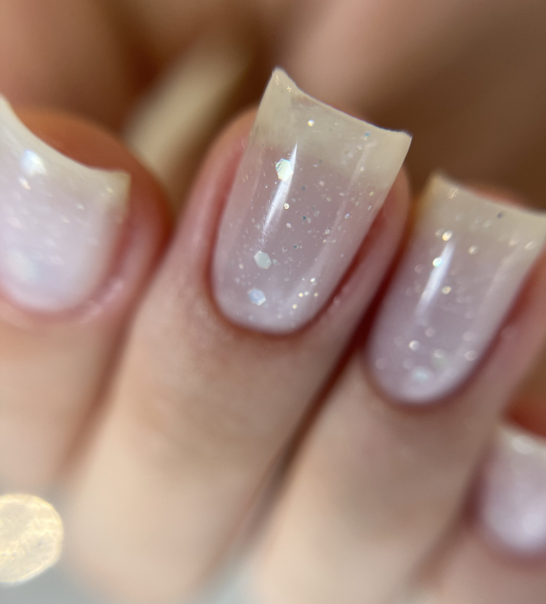 Gel constructeur intelligent "Winter Magic" , blanc, pailleté 15 ml