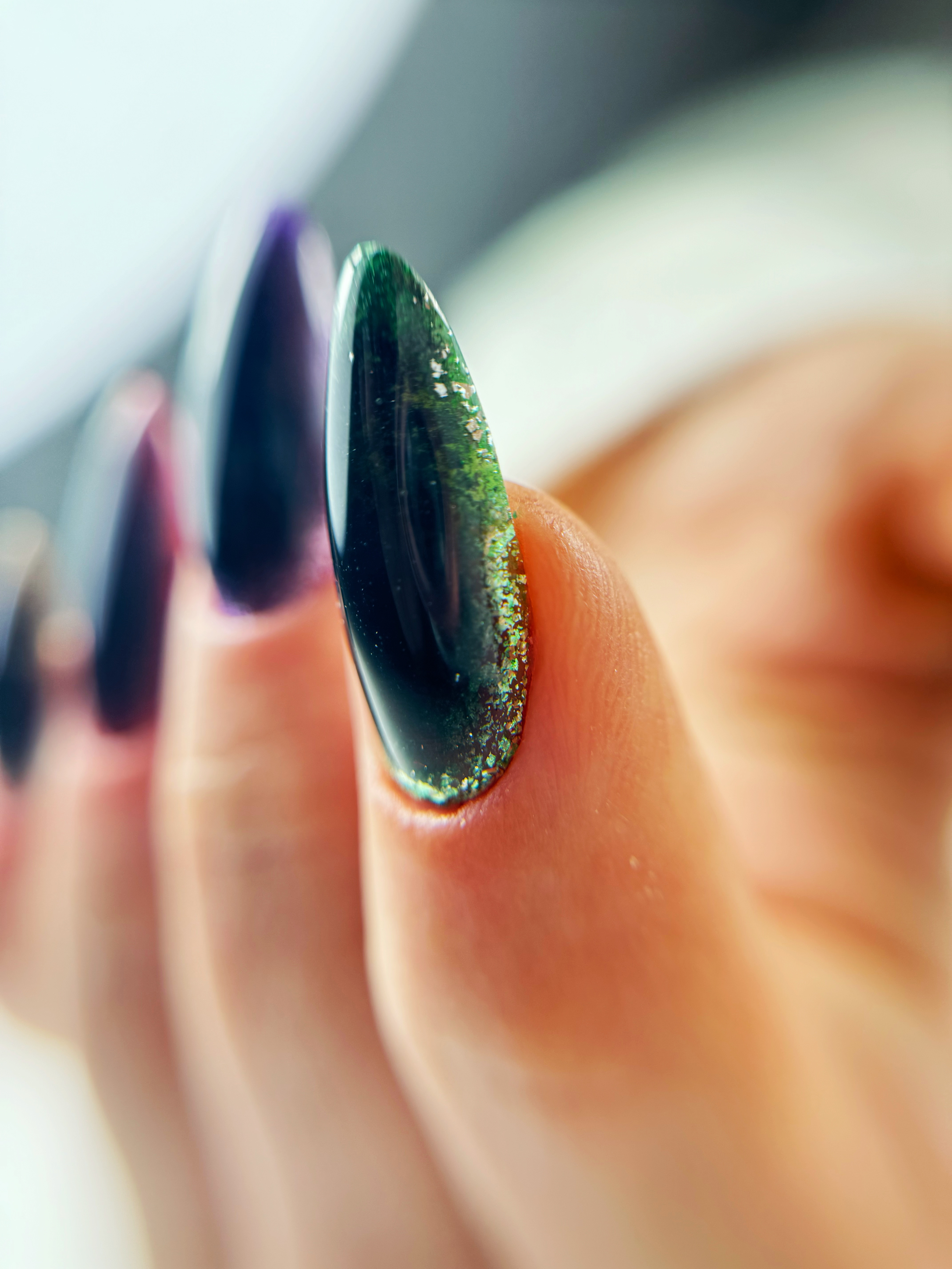 Art Gel pailleté Best of India "Bollywood", vert,  5gr