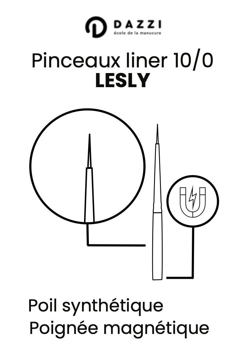 DN Pinceau pour nail art, liner 7mm, NIRIT