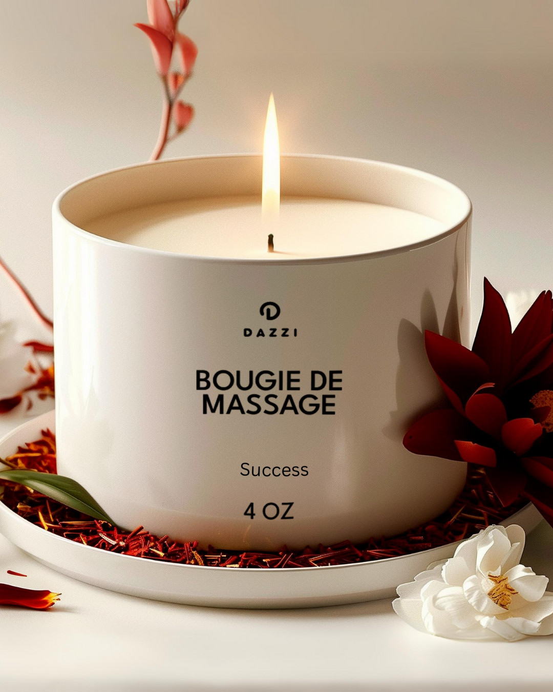 Bougie de massage "DAZZI MIND" 4 oz