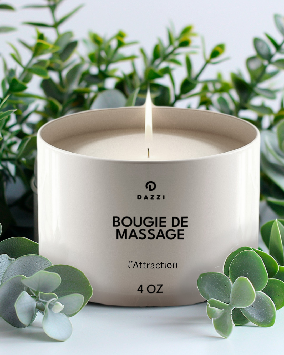 Bougie de massage "DAZZI MIND" 4 oz