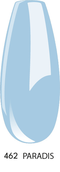 Vernis Semi Permanent "PARADIS" 462, bleu ciel  - 10ml