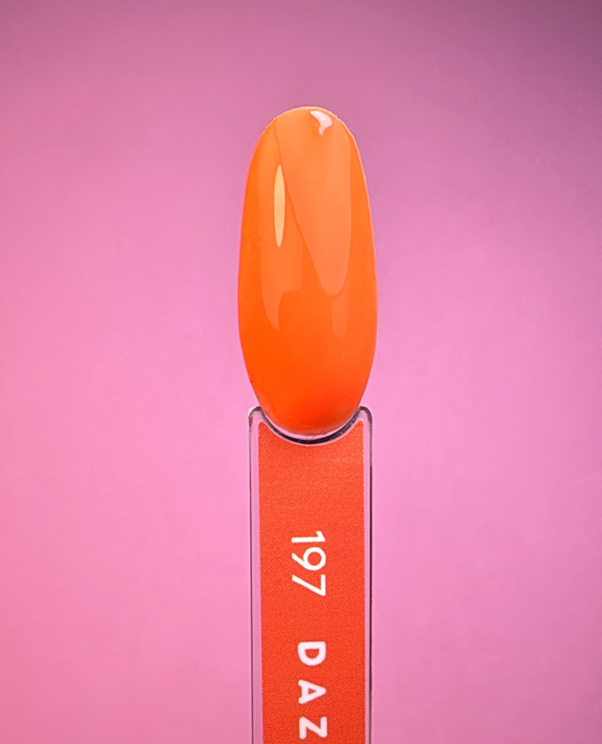 Vernis semi permanent "Casablanca" 197, orange, 10ml