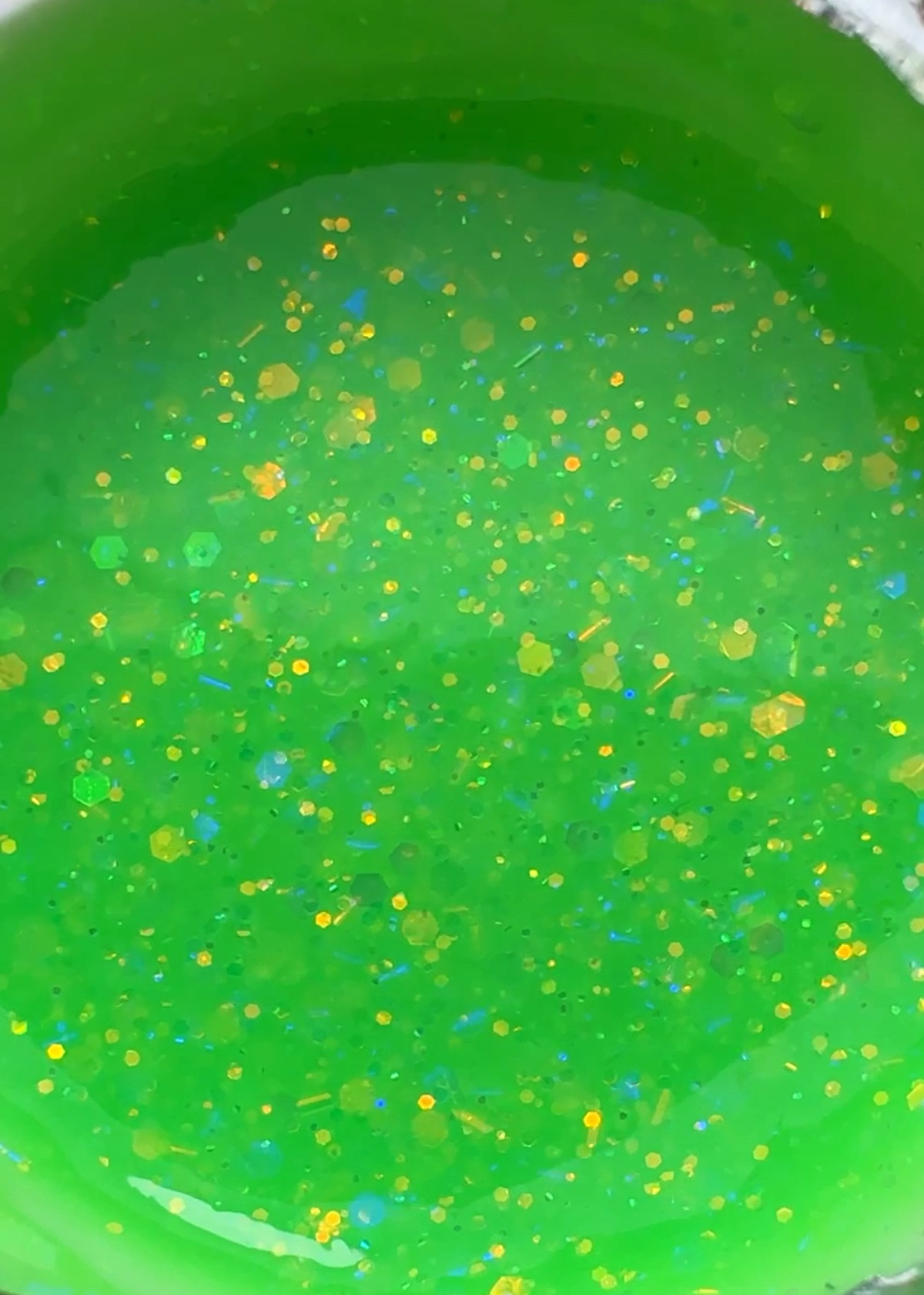 Gel constructeur intelligent "Winter Magic" , blanc, pailleté 15 ml