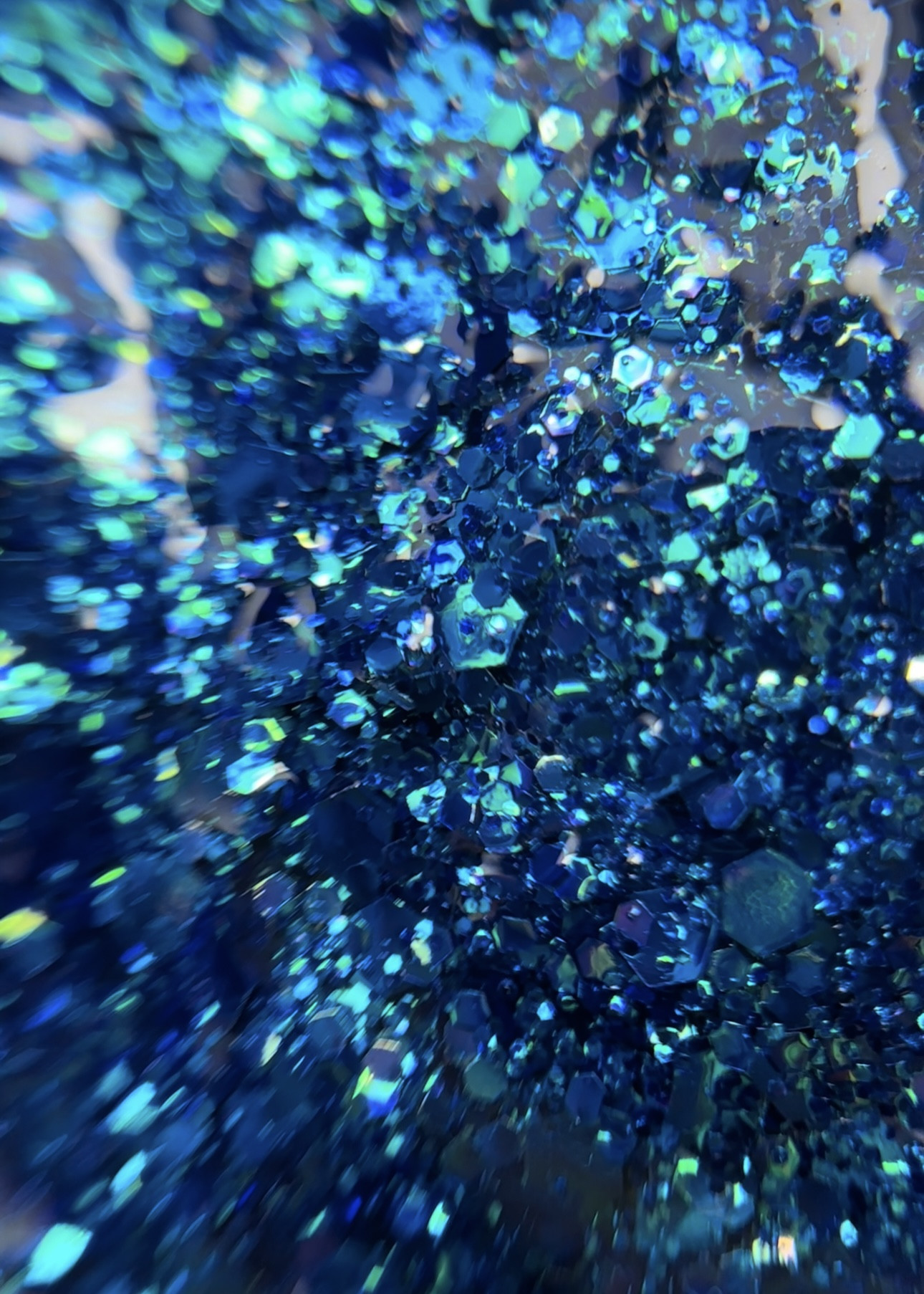 Art Gel pailleté Tresor "Saphir", 5gr