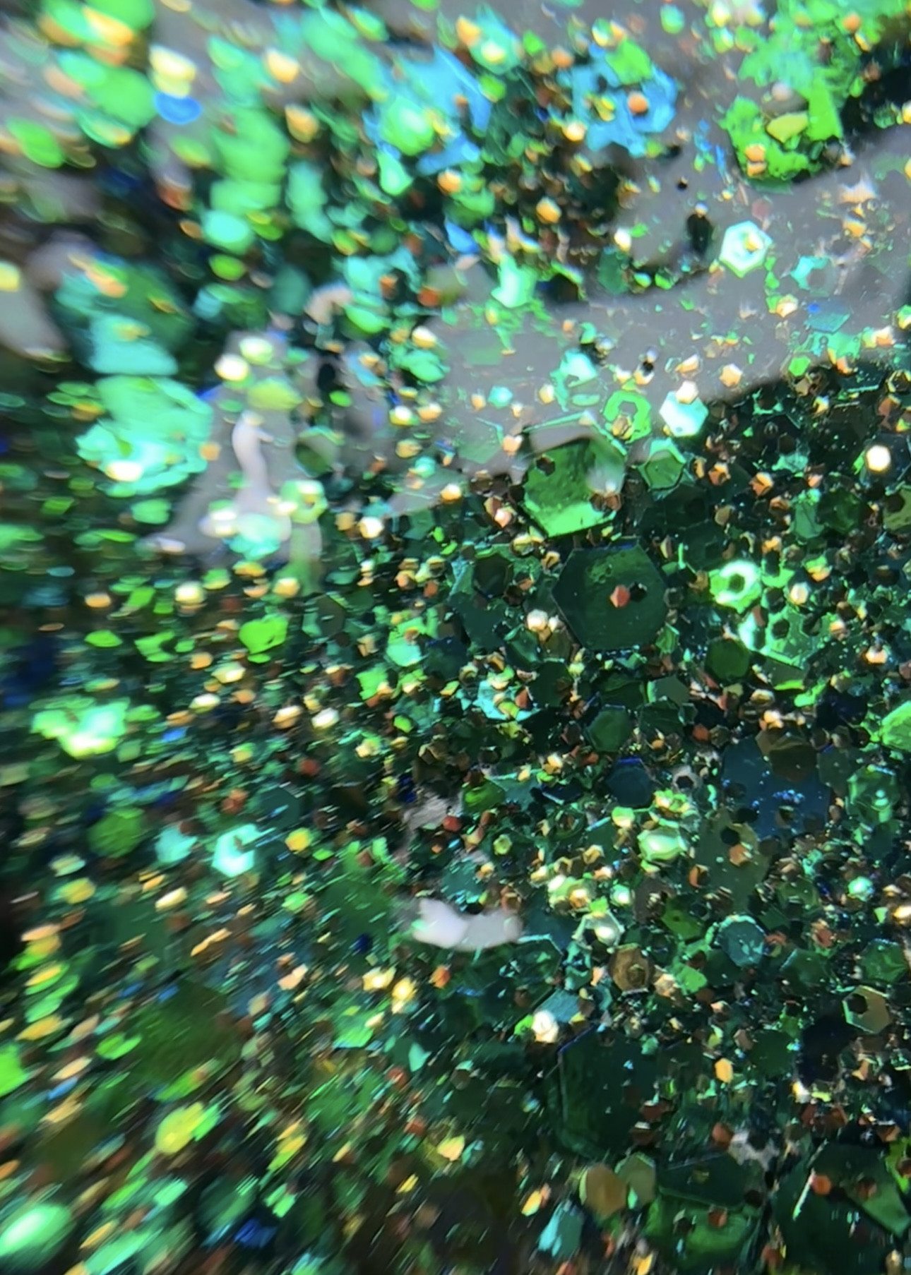 Art Gel pailleté Tresor "Emeraude", 5gr