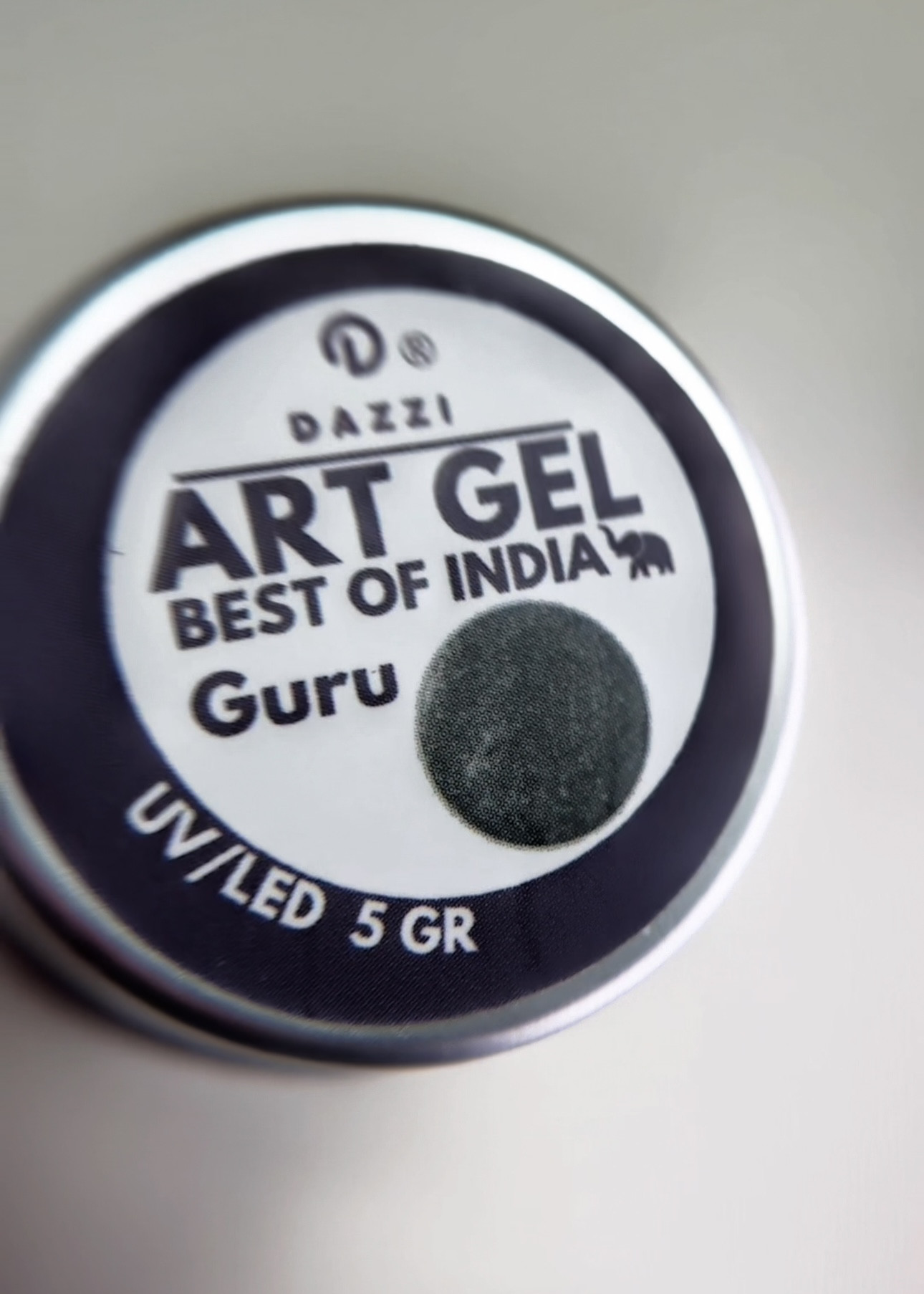 Art Gel pailleté "Guru" Best of India, 5 g