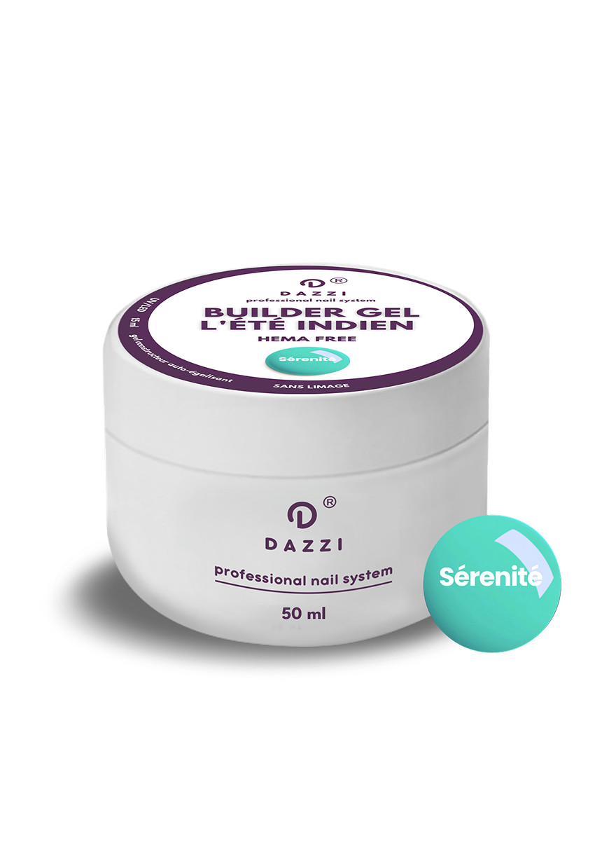 Builder Gel SANS HEMA "Sérénité" vert, 15 ml