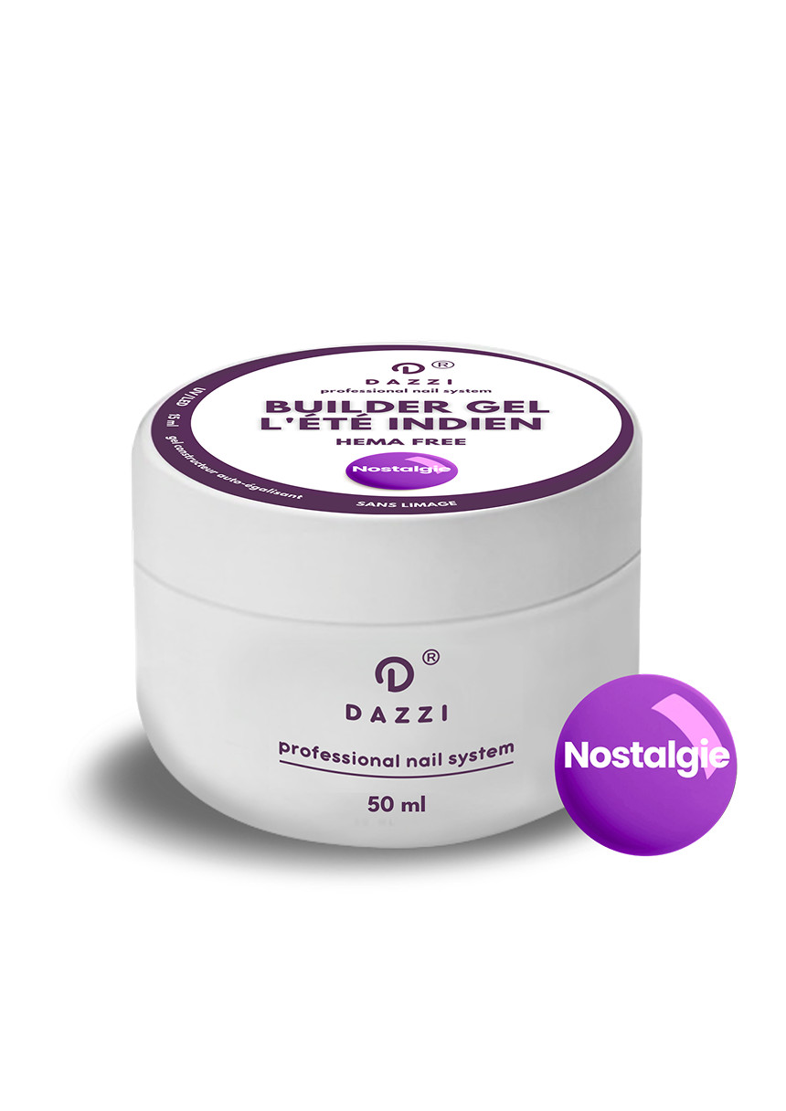 Builder Gel SANS HEMA "Nostalgie" Violet, 15 ml