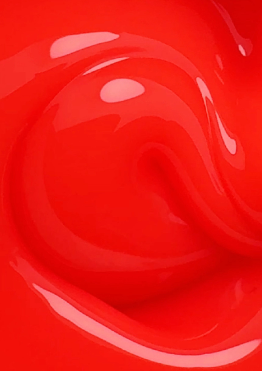 Builder Gel SANS HEMA "Chaleur" rouge, 15 ml