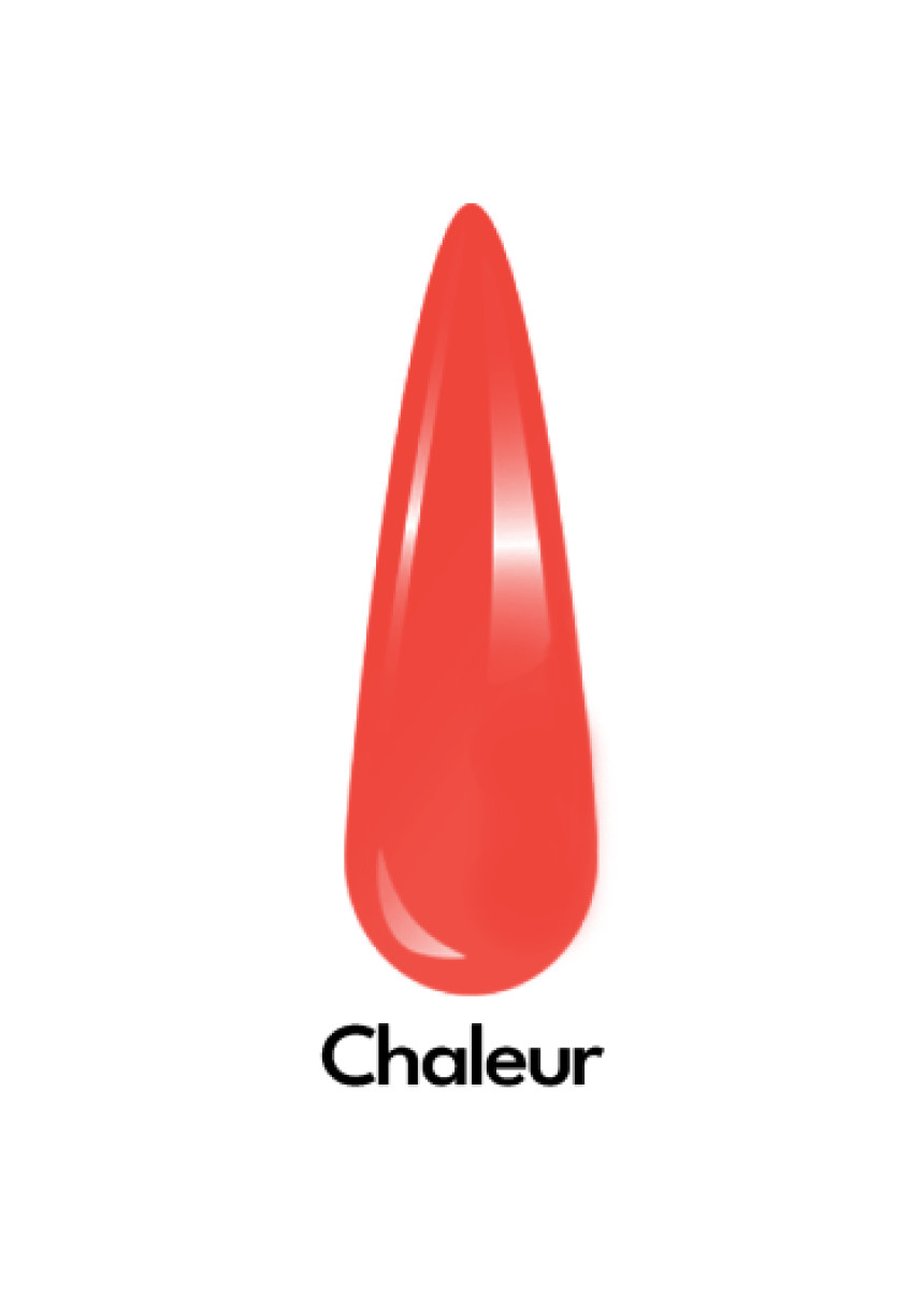Builder Gel SANS HEMA "Chaleur" rouge, 15 ml