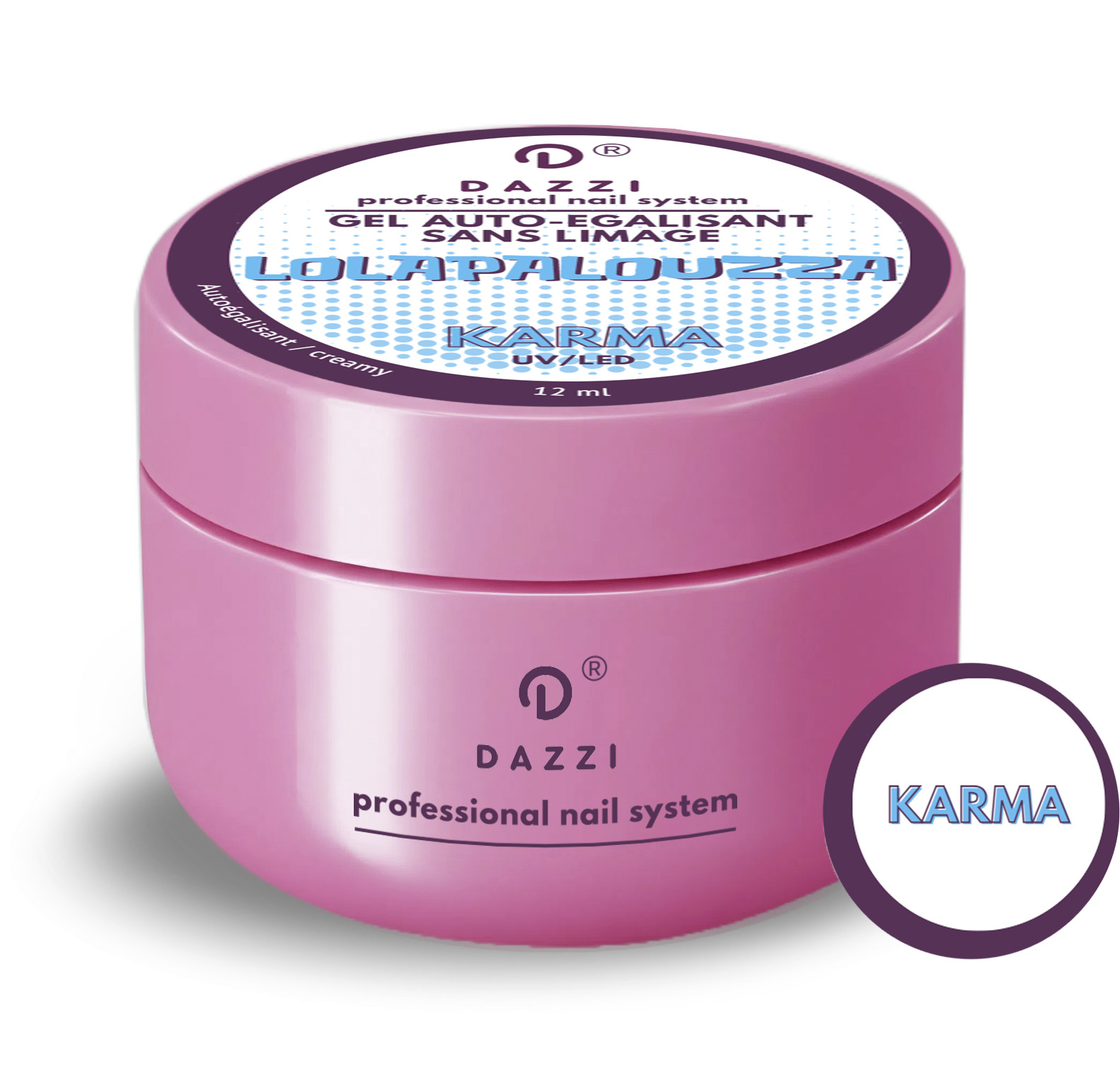Gel constructeur intelligent "Karma" , bleu pastel 12 ml Limited edition