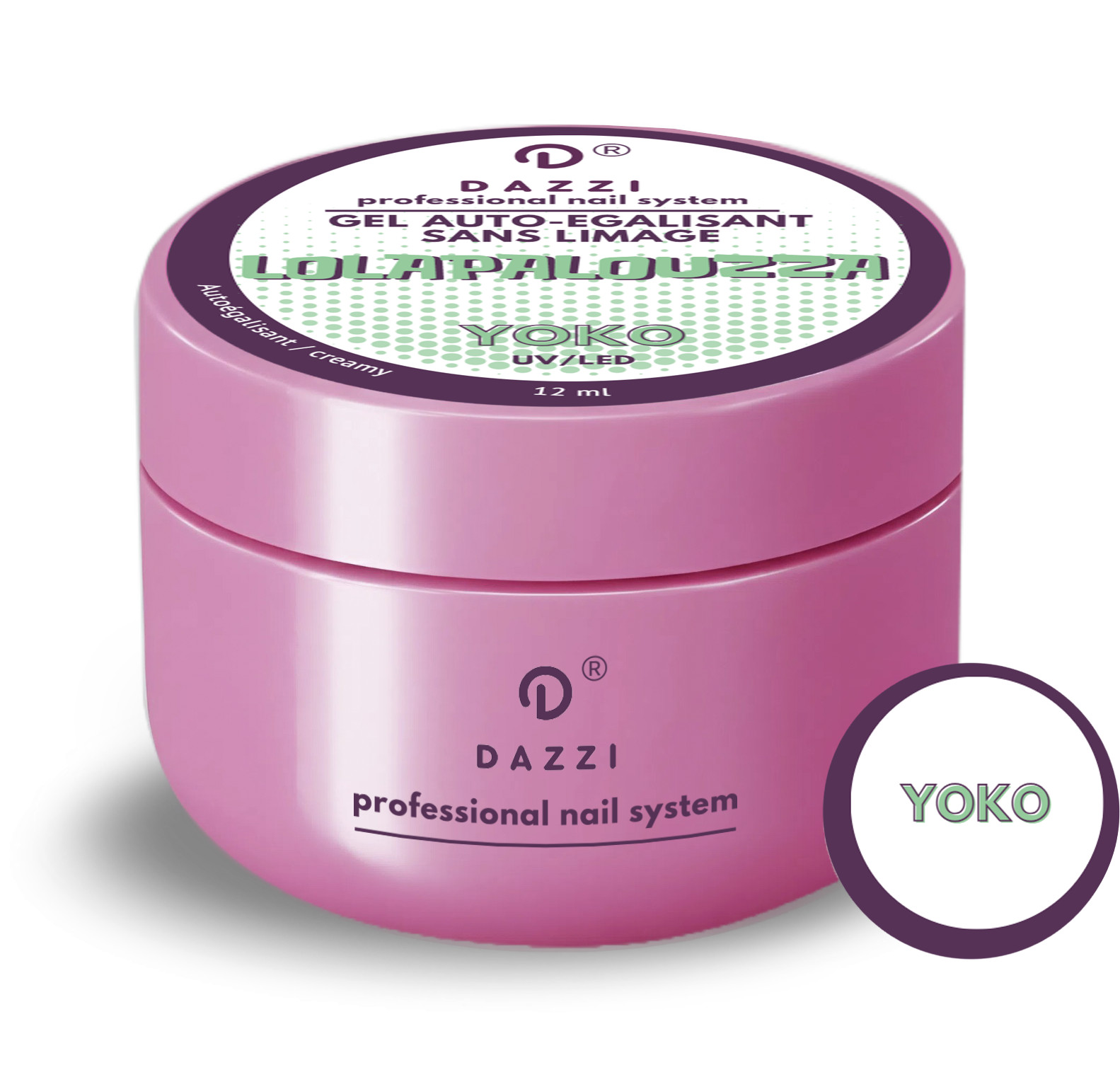 Gel constructeur intelligent "Yoko" , vert pastel12 ml Limited edition