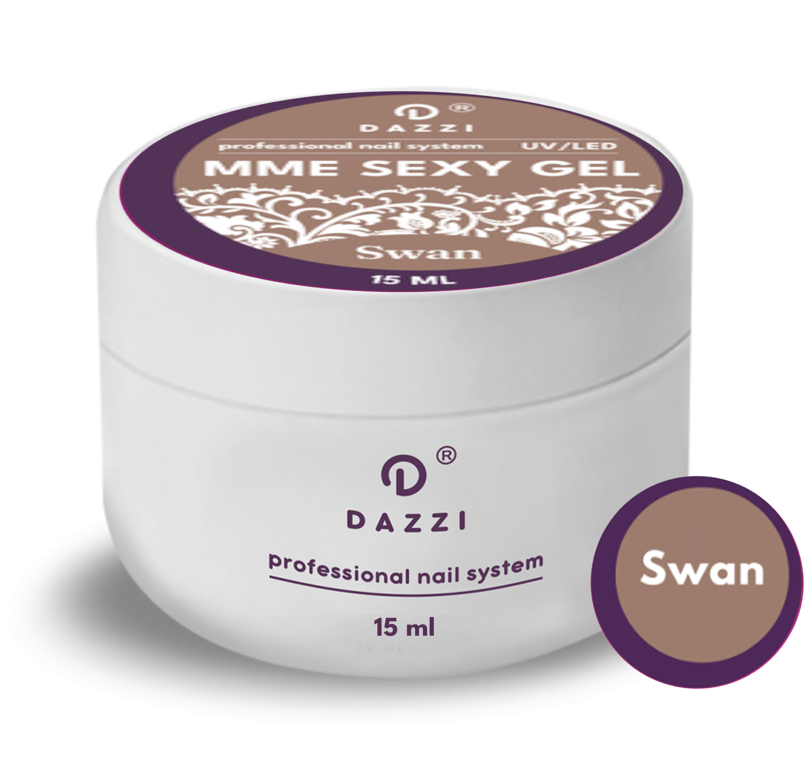 Gel constructeur intelligent "Swan" ,  15 ml