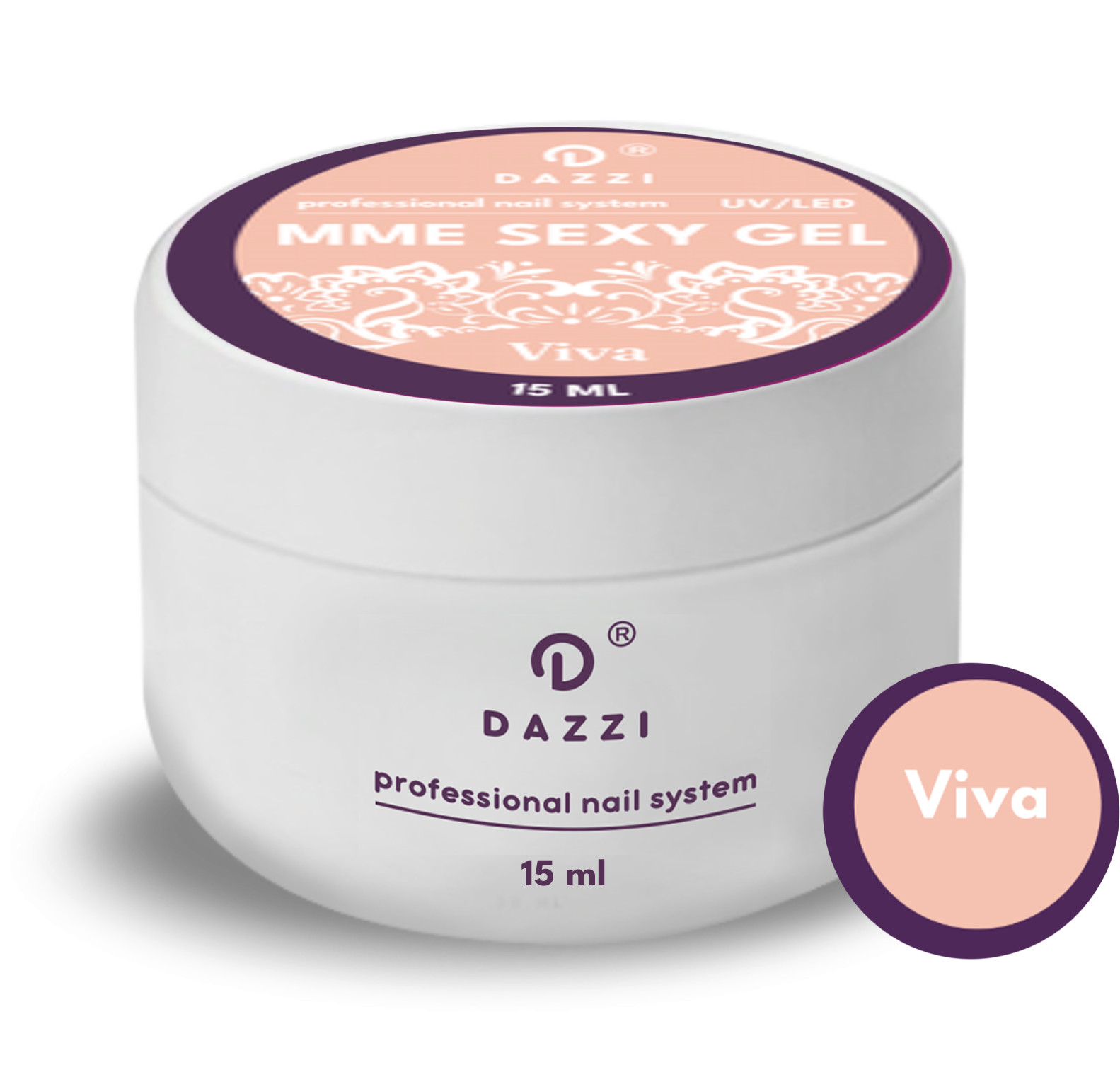 Gel constructeur intelligent "Viva" ,  15 ml