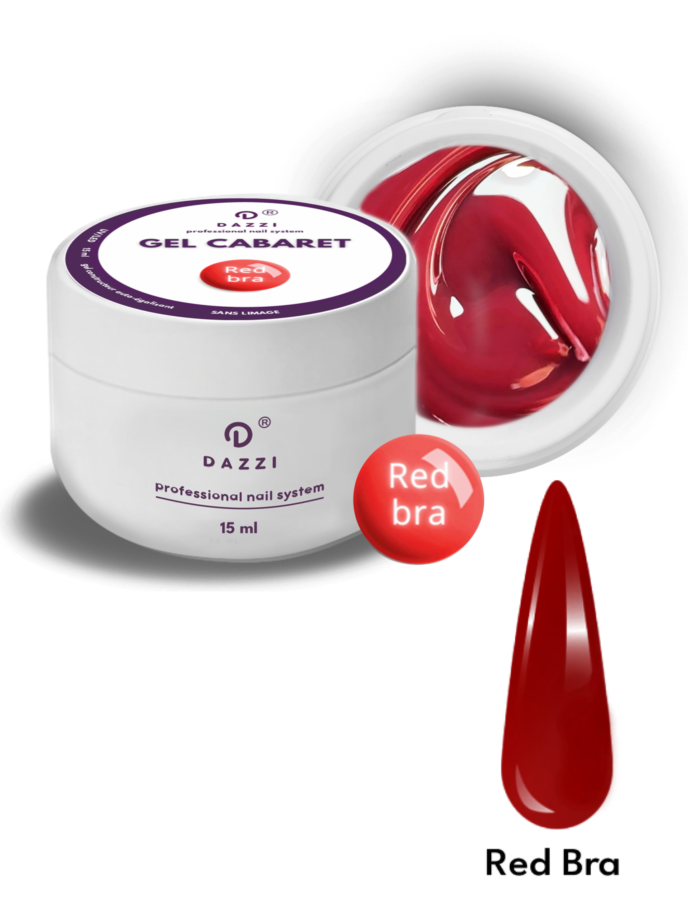 Gel auto-égalisant  La belle Gaëlle "Azure" 15 ml