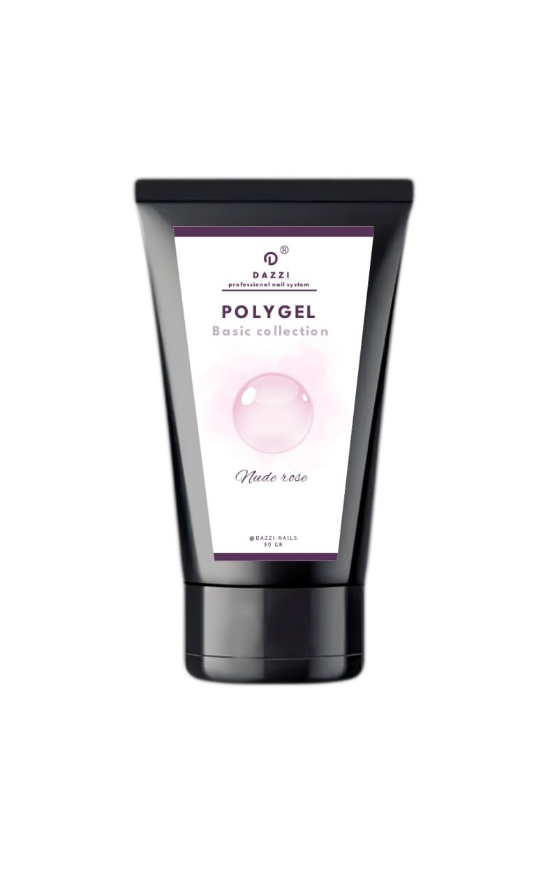 Polygel "Rose Laiteux", rose, 60gr