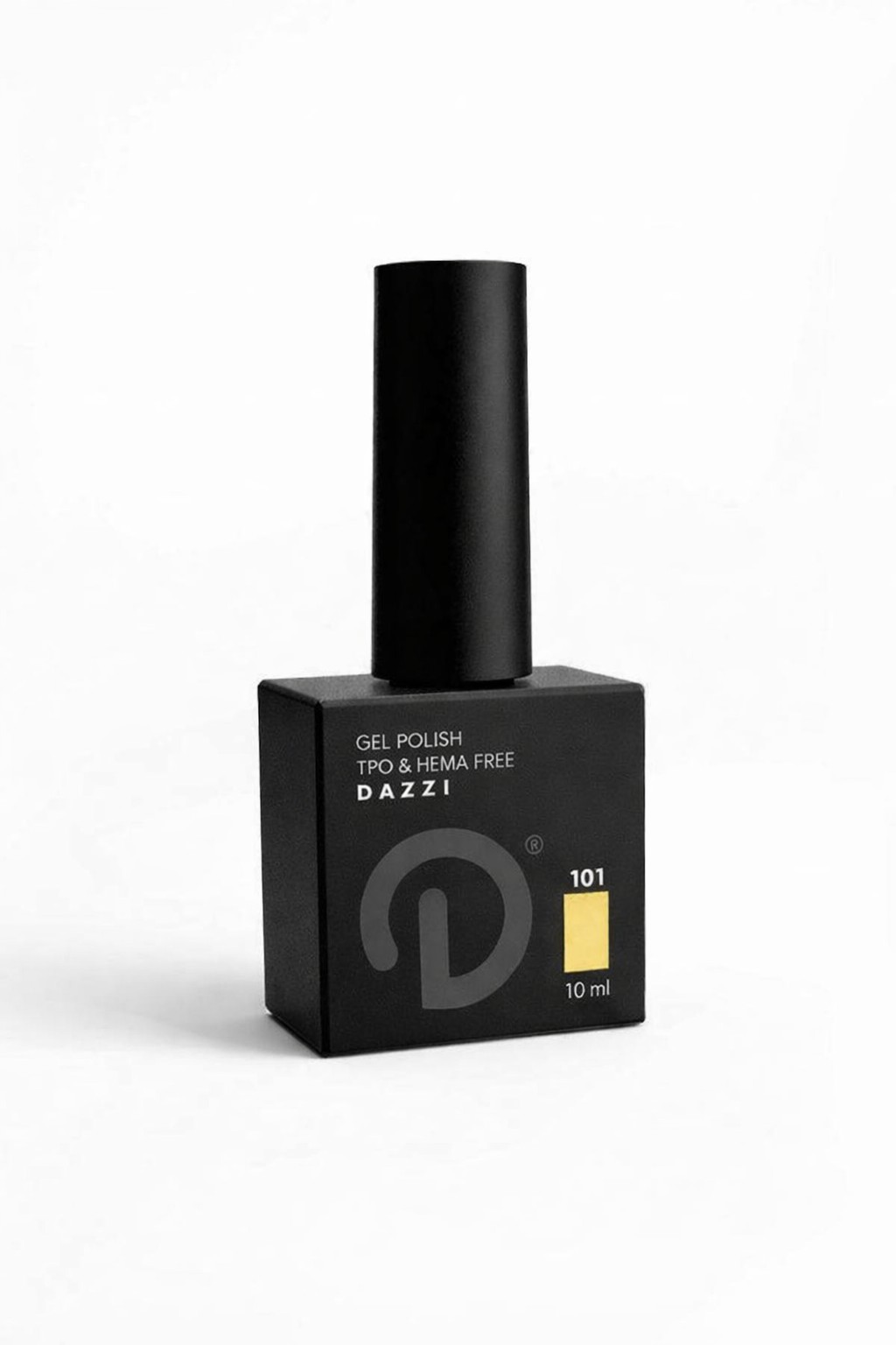 Vernis semi-permanent  "Kitoko" 101, jaune, 