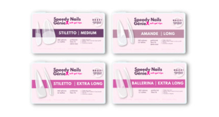 Gel tips pose américaine